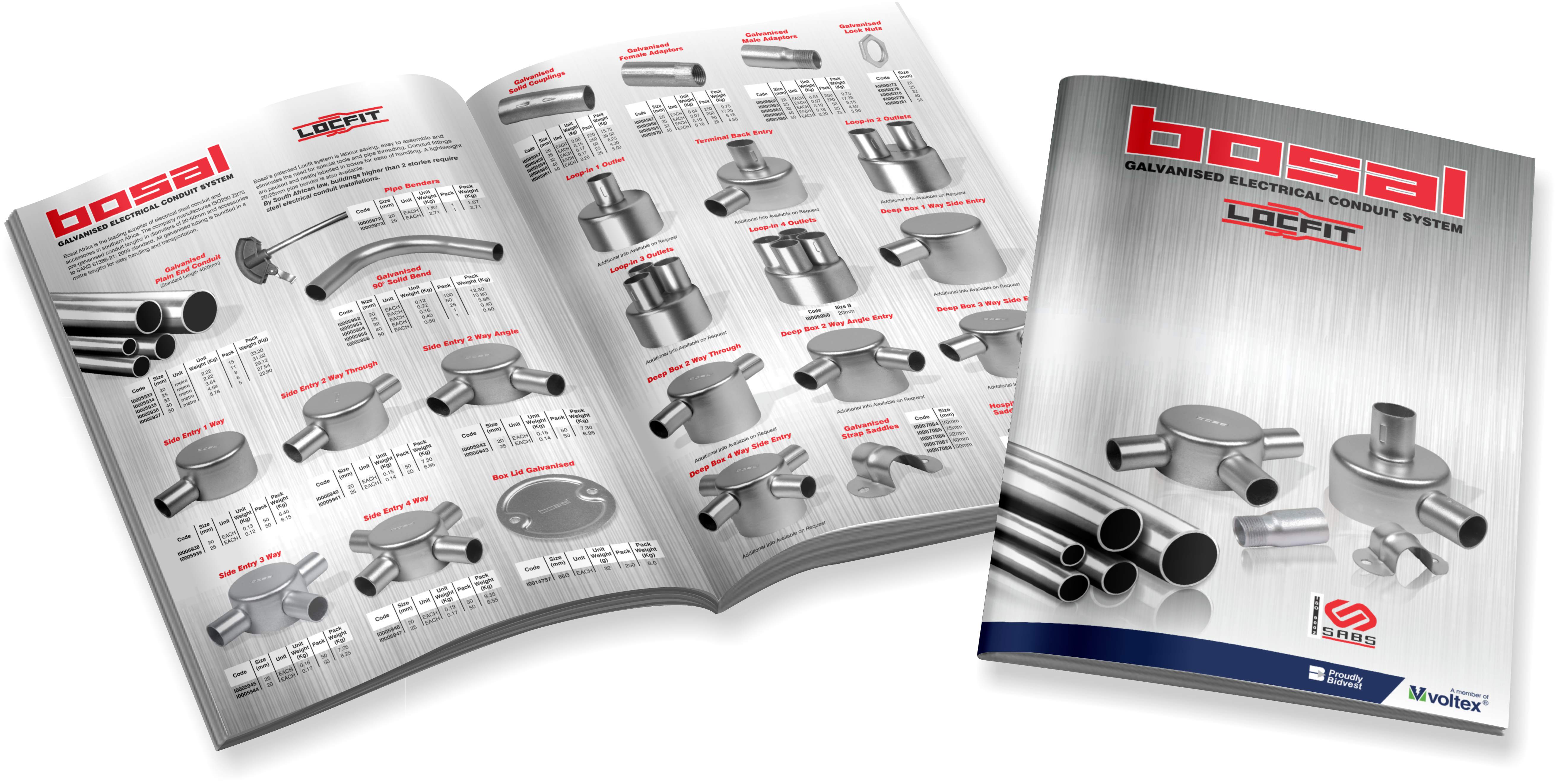 Bosal Steel Conduit Catalogue